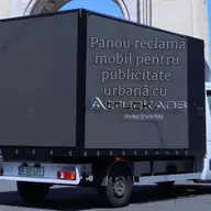 Panou reclamă mobil TruckADS: cea mai eficientă formă de vizibilitate urbană